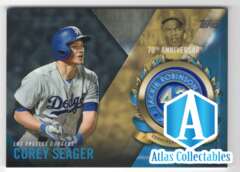 2017 TOPPS COREY SEAGER ~ JACKIE ROBINSON PATCH  #JRPC-CSE